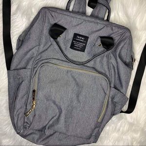Heine Diaper Bag Gray  ( backpack)